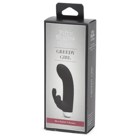 Fifty Shades of Grey Greedy Girl Mini Rabbit Intimate Device Black USB