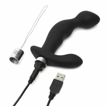 Fifty Shades of Grey Relentless Vibrations Silicone Remote System Black