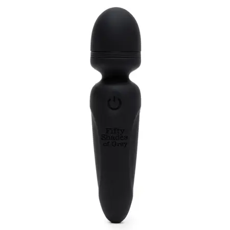 Fifty Shades of Grey Sensation Mini Wand Black USB Rechargeable Massager