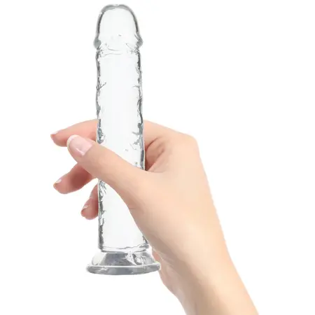 Addiction Crystal Addiction Vertical Model 20cm Transparent with PowerBullet