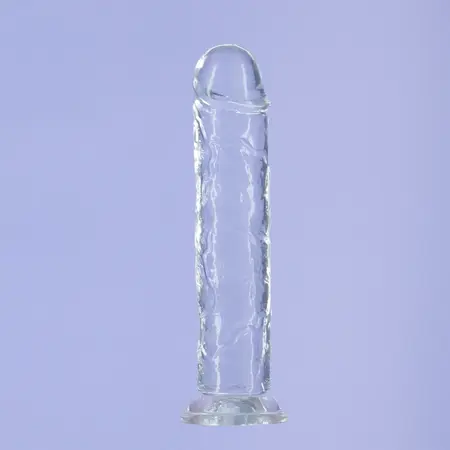 Addiction Crystal Addiction Vertical Model 20cm Transparent with PowerBullet