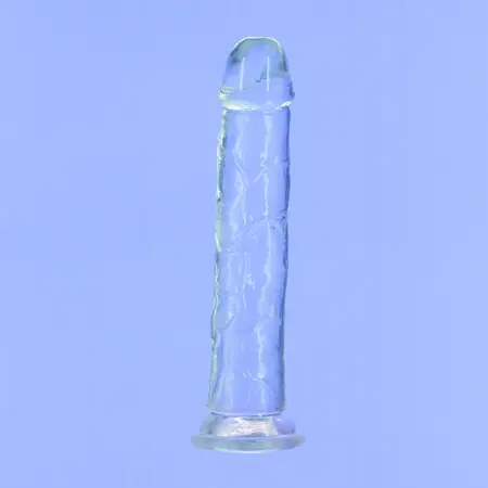 Addiction Crystal Addiction Intimate Machine 23cm Clear TPE Suction Base