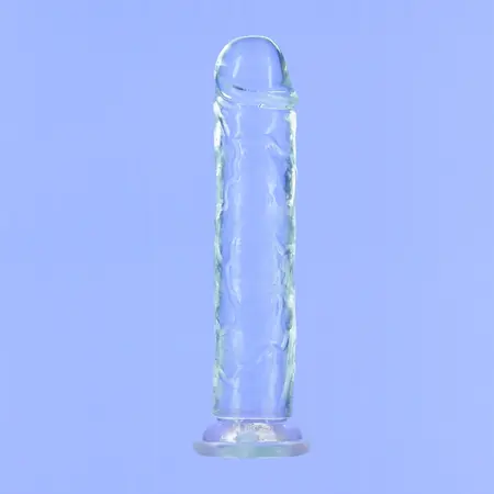 Addiction Crystal Addiction Intimate Machine 23cm Clear TPE Suction Base