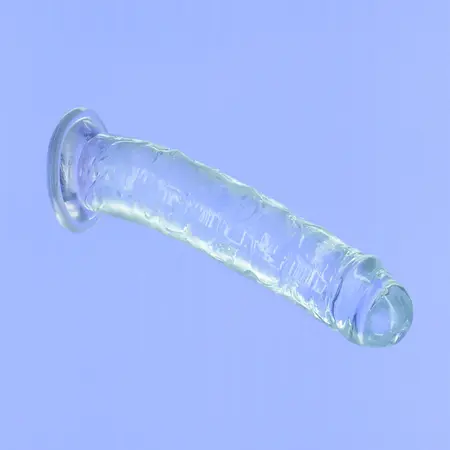 Addiction Crystal Addiction Intimate Machine 23cm Clear TPE Suction Base