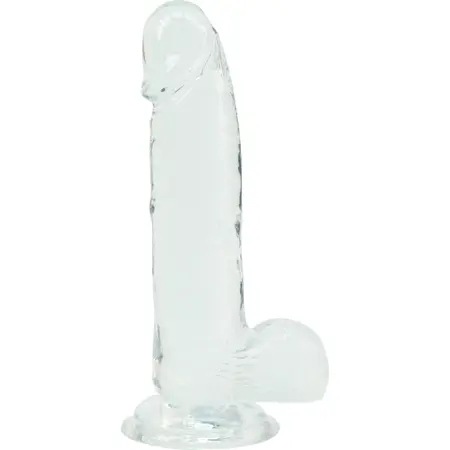Addiction Crystal Addiction Clear 20 cm Flexible Intimate Model TPE