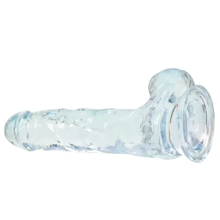 Addiction Crystal Addiction Clear 20 cm Flexible Intimate Model TPE