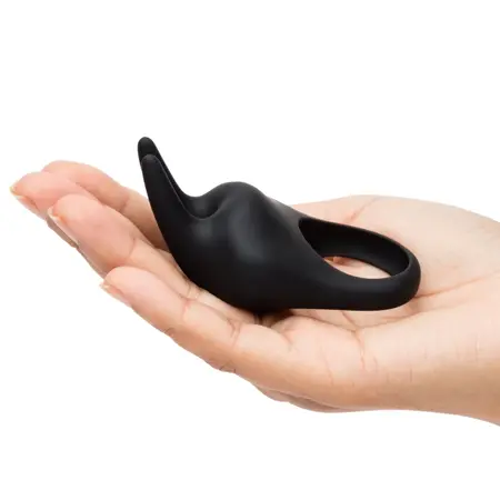 Fifty Shades of Grey Sensation Ring USB Rechargeable Black Silicone