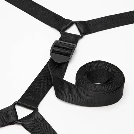 Fifty Shades of Grey Sweet Anticipation Under Mattress Restraint Set, Adjustable
