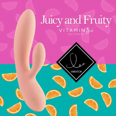 FeelzToys Lea Citrus Dual Motor Silicone Intimate Wellness Device 202mm