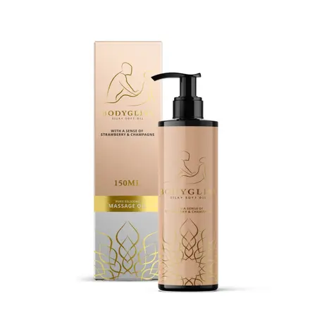 BodyGliss Silky Soft Massage Oil Strawberry & Champagne 150ml