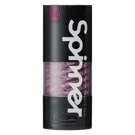 Tenga Spinner 06 Brick Intimate Rotating Device - Textured Spiral Design