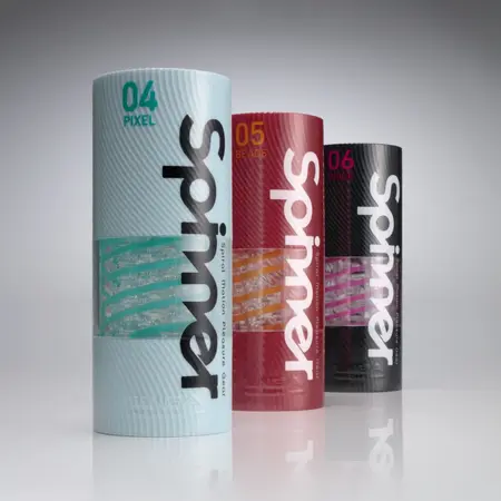 Tenga Spinner 05 Beads Intimate Device with Spiral Bead Texture