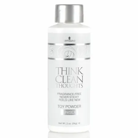 Sensuva Think Clean Thoughts Protective Toy Powder 56g