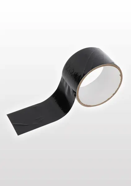 Бондаж лента PVC за многократна употреба, черна, 15 м