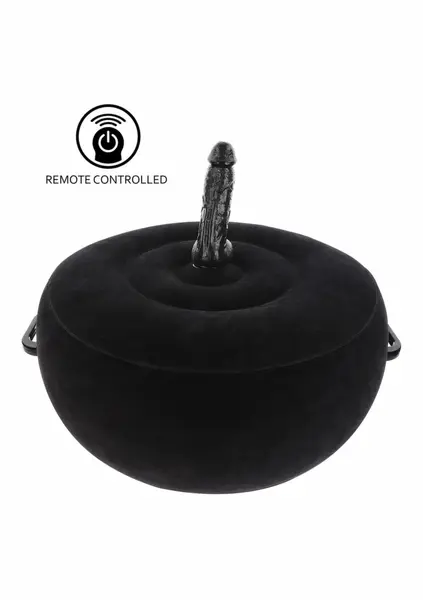 TABOOM Inflatable Intimate Seat with Wireless Remote, Velvet Surface