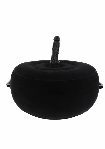 TABOOM Inflatable Intimate Seat with Wireless Remote, Velvet Surface