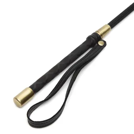 Fifty Shades of Grey Bound to You Riding Crop Faux Leather Black