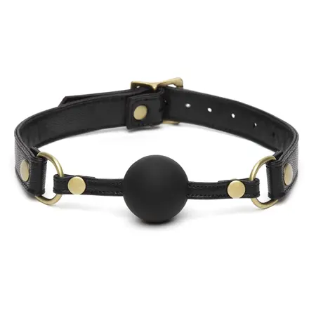 Fifty Shades of Grey Bound to You Adjustable Faux Leather Ball Gag