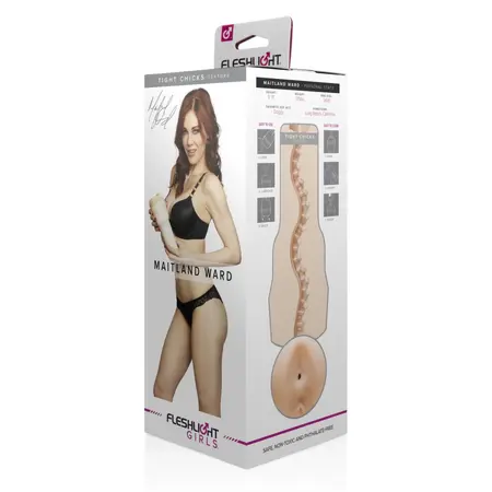 Fleshlight Girls Maitland Ward Tight Chicks Stimulation Sleeve Clear