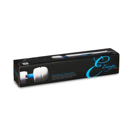 Europe Magic Wand Massager 230V, 6-Speed, Silicone Head, White