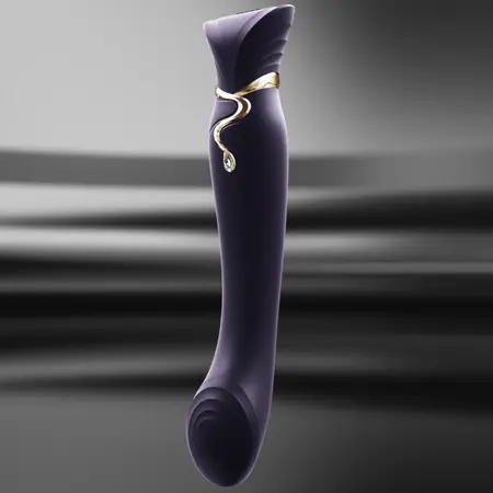 ZALO Queen Set Twilight Purple - PulseWave System & App Control