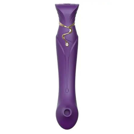ZALO Queen Set Twilight Purple - PulseWave System & App Control