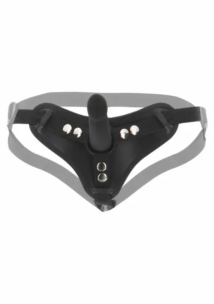 TABOOM Strap-On Harness With Dong Small Adjustable Comfort Fit 12.5cm
