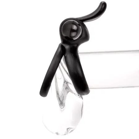 Screaming O Charged Ohare XL Intimate Double Ring Black Silicone