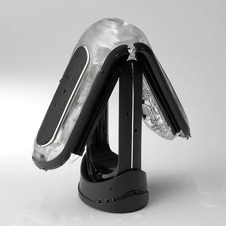 Tenga Flip Zero EV Black - High-Intensity Dual Vibration System, Reusable