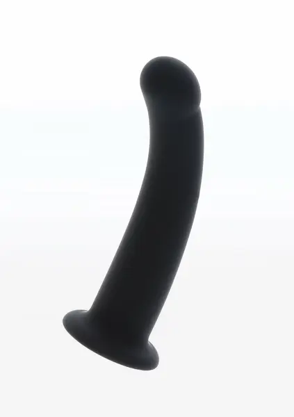 TABOOM Strap-On Dong Medium Silicone Attachment Black 17 cm