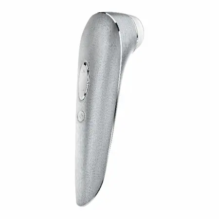 Satisfyer High Fashion Aluminum Airpulse System, 11 Intensities, Silver
