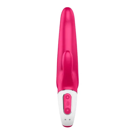 Satisfyer Mr. Rabbit Intimate Silicone Dual-Stimulation Device, Purple