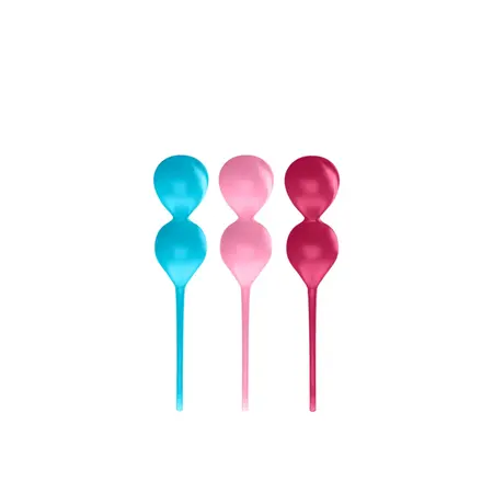Satisfyer V Balls Training Set - Pelvic Floor Exercise System, Pink