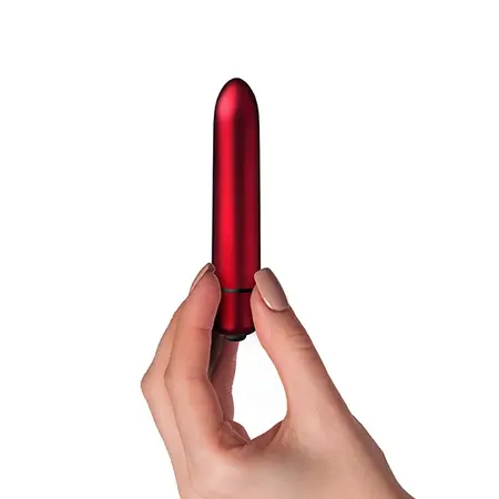 Rocks-Off Truly Yours Scarlet Velvet 10-Function Intimate Bullet Red