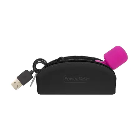 PalmPower Pocket Mini Wand Massager USB Rechargeable, Travel Size