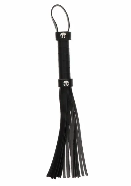 TABOOM Small Whip Vegan Leather Black Compact Design 32cm