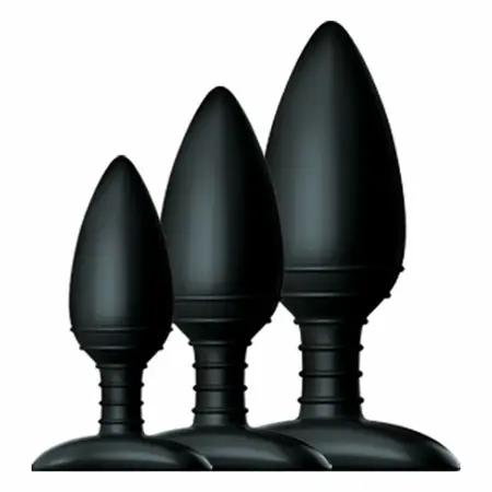 Nexus Trio Silicone Set - Graduated Intimate Plug Kit, 3 Sizes