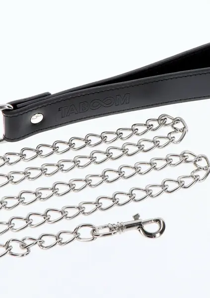TABOOM Chain Leash - Durable Metal Lead with Comfortable Handle