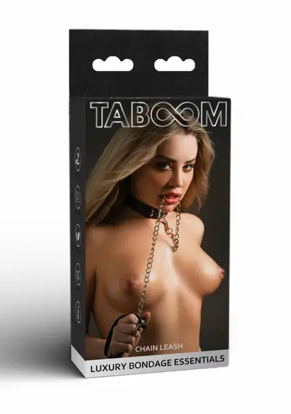 TABOOM Chain Leash - Durable Metal Lead with Comfortable Handle