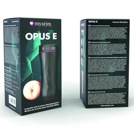 Mystim Opus E Intimate Device Vagina-Type 21.5cm E-Stim Function