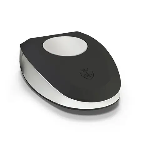 Mystim Rocking Vibe S Compact Silicone Intimate Massager Black
