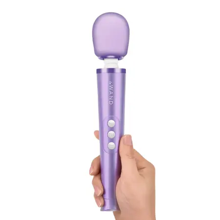Le Wand Petite Violet Massager - Compact Rechargeable Model