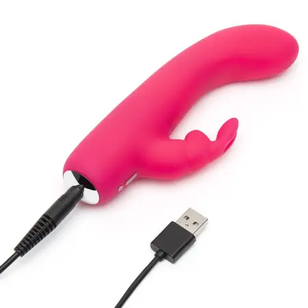 Happy Rabbit Mini Rabbit Intimate System Pink USB 15.2 cm
