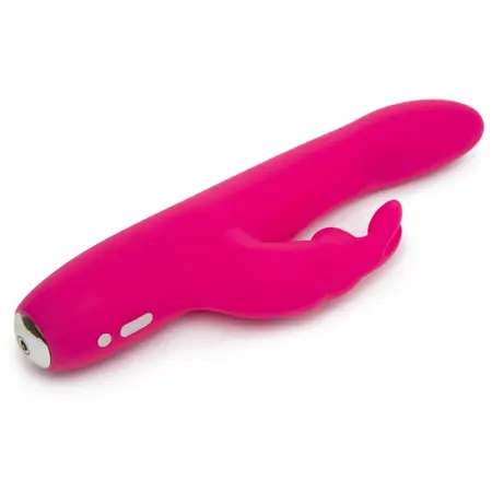 Happy Rabbit Curve Slim Pink Intimate Silicone Device USB Rechargeable