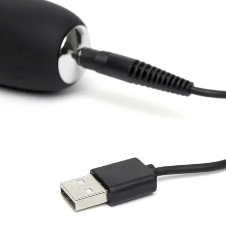 Happy Rabbit Slimline G-Spot Intimate Massager Black Silicone USB