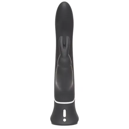 Happy Rabbit Triple Curve Black Silicone Intimate Machine 3 Motors
