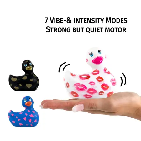 Big Teaze Toys I Rub My Duckie 2.0 Romance White-Pink Body Massager