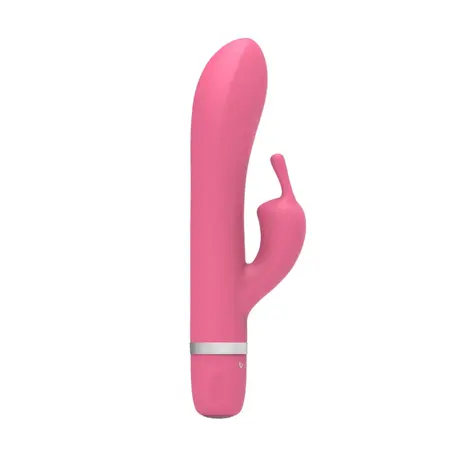 B Swish Bwild Classic Bunny Guava 5-Function Silicone Massager Pink