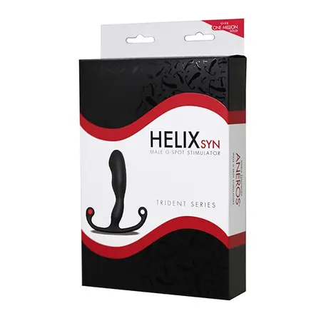 Aneros Helix Syn Trident - Advanced Silicone Prostate Massager, Black