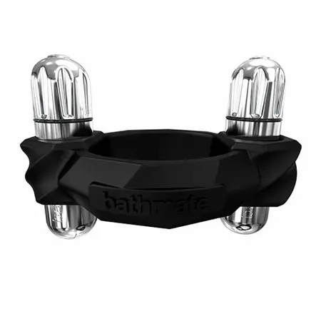 Bathmate HydroVibe Hydrotherapy Ring Black - Vibrating Water System